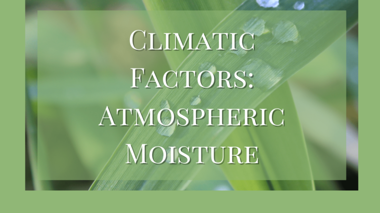climatic factors in ecology