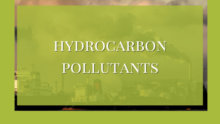 types of hydrocarbon pollutants