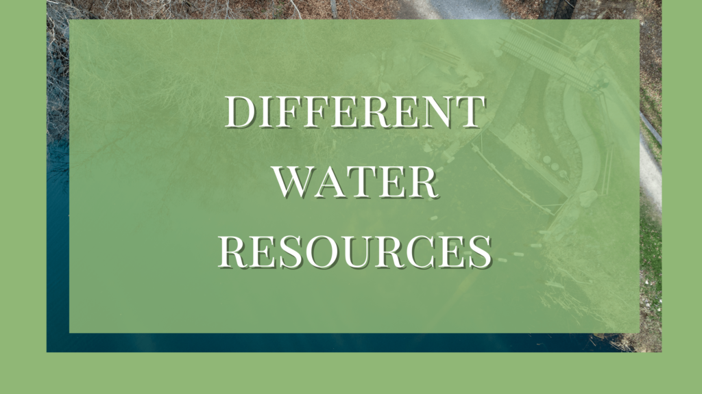 different water resources