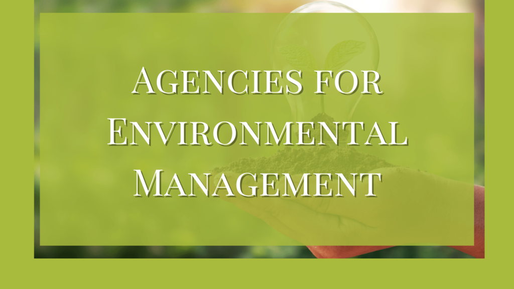 environmental agencies