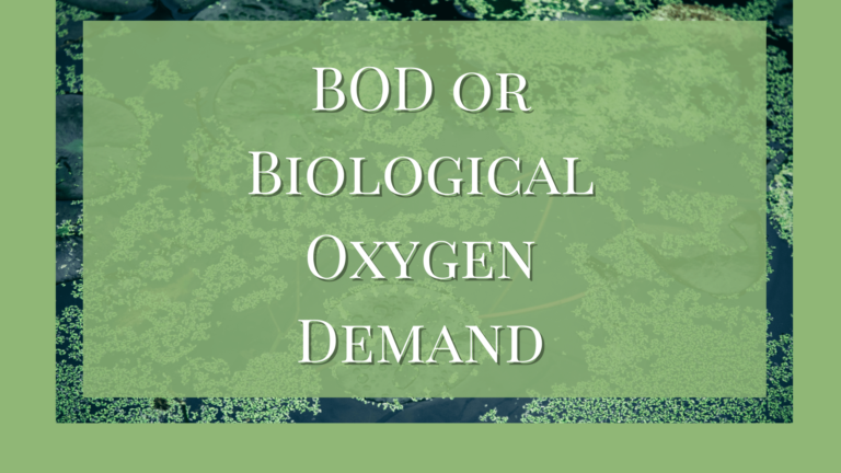 Biological Oxygen Demand