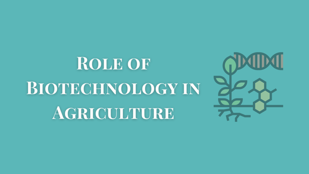 Role of Biotechnology In Agriculture