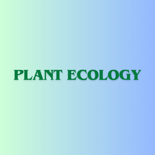 plant ecology