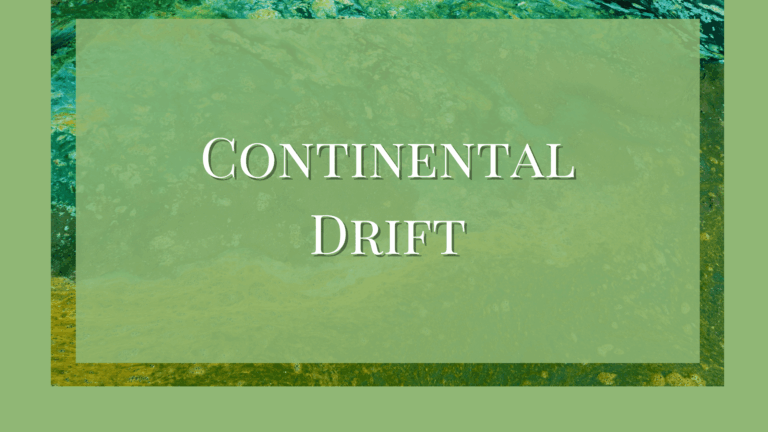 Explain the Continental Drift Theory Evidence