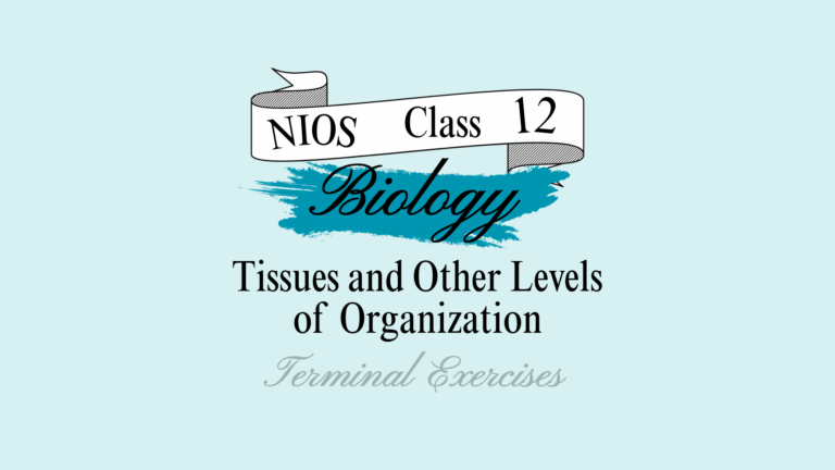 nios class 12 biology chapter 5 solutions