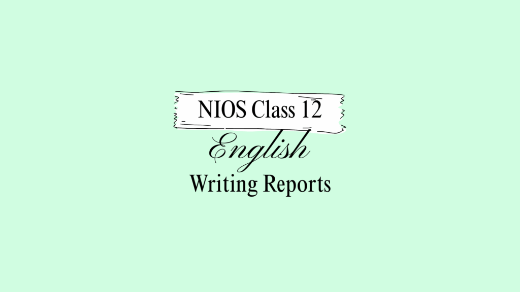 NIOS Class 12 English Chapter 25 Question Answer