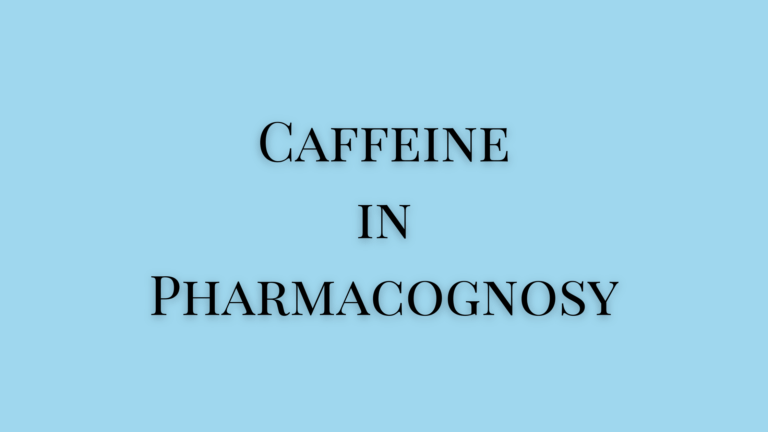 Isolation of Caffeine