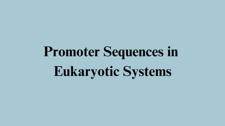 promoter sequence